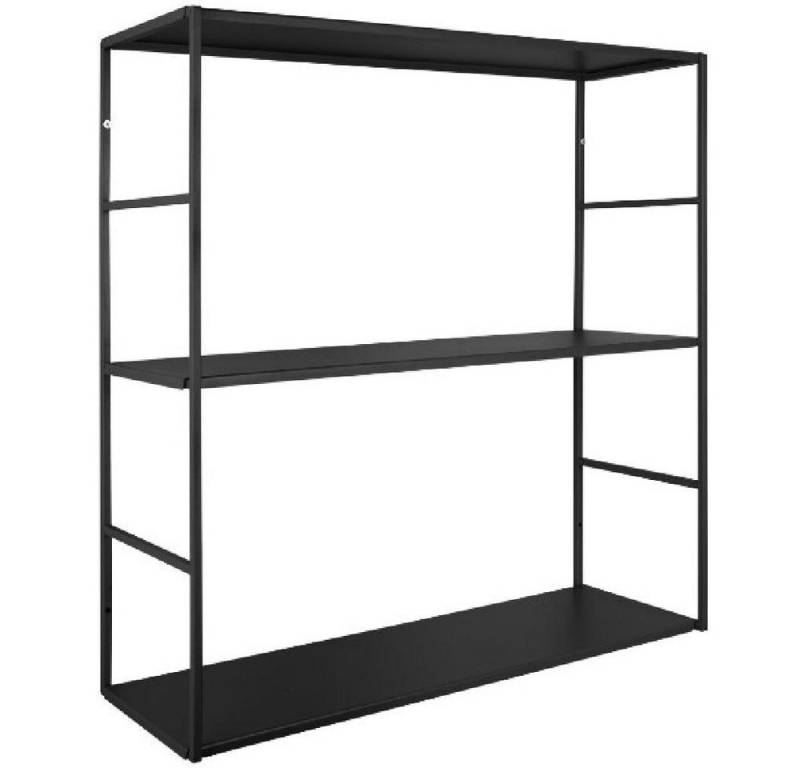 Present Time Regal Wandregal Wall Rack Level Black von Present Time