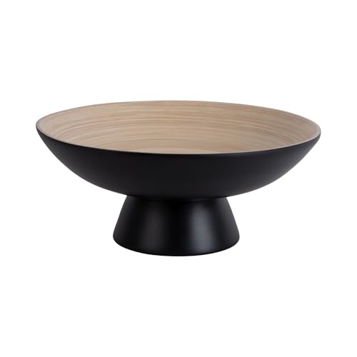 Present Time [DL] Fruit Bowl Puro Bamboo Black von Present Time