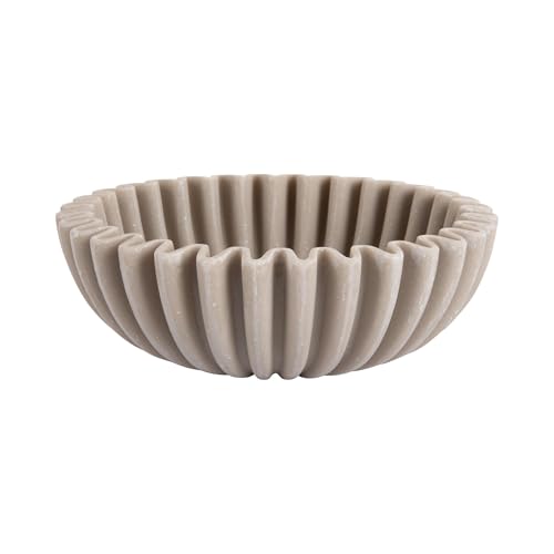 Present Time Schale Wave - Hellgrau - Ø20cm - Rund - Polyresin - Moderne Dekoschale - Schüsse Present Time Schale Wave - Hellgrau - Ø20cm - Rund - Polyresin - Moderne Dekoschale - Schüsse von Present Time