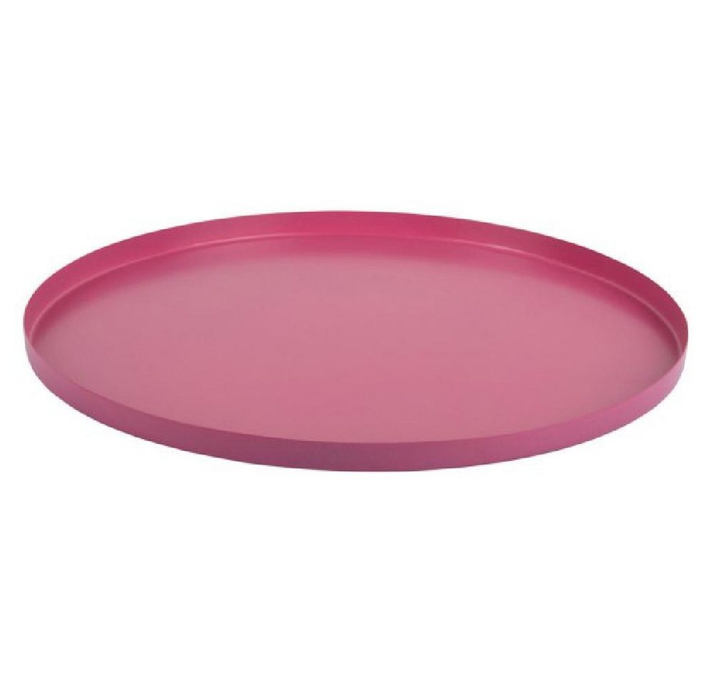 Present Time Tablett Tablett Dekotablett Tray Servir Bright Pink (35cm) von Present Time