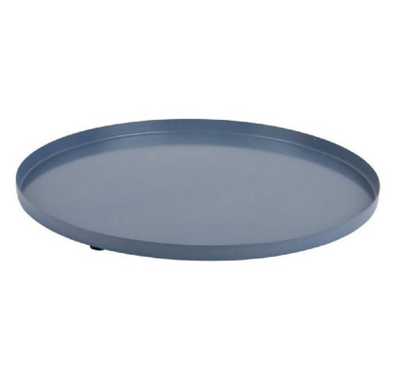 Present Time Tablett Tablett Dekotablett Tray Servir Classic Blue (35cm) von Present Time