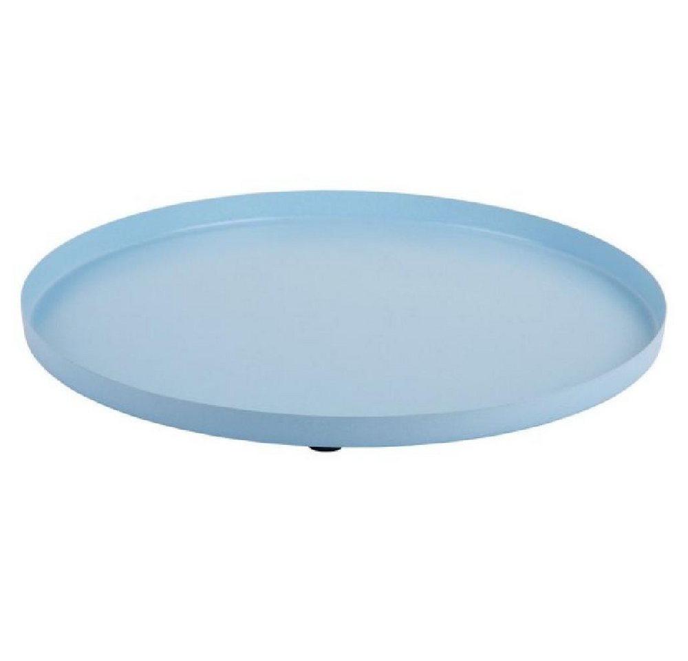 Present Time Tablett Tablett Dekotablett Tray Servir Soft Blue (30cm) von Present Time