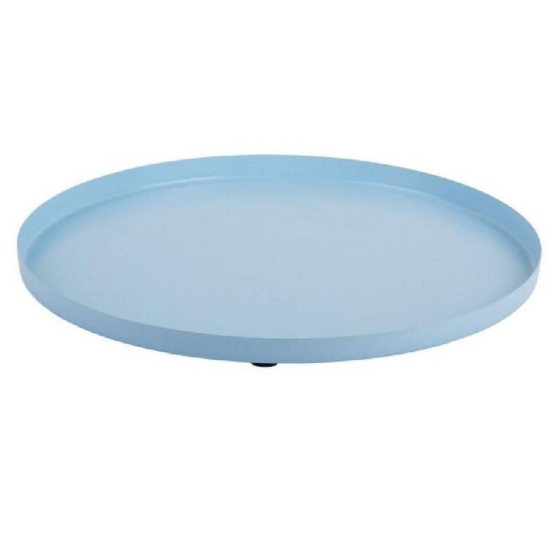 Present Time Tablett Tablett Dekotablett Tray Servir Soft Blue (30cm) von Present Time