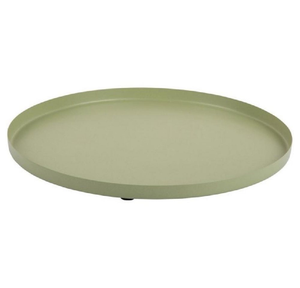 Present Time Tablett Tablett Dekotablett Tray Servir Tea Green (30cm) von Present Time