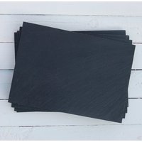 Schiefer Tischsets X4 - Personalisiert/Nicht Personalisiert Schiefer Tischsets X4 - Personalisiert/Nicht Personalisiert von PresentsMadePersonal
