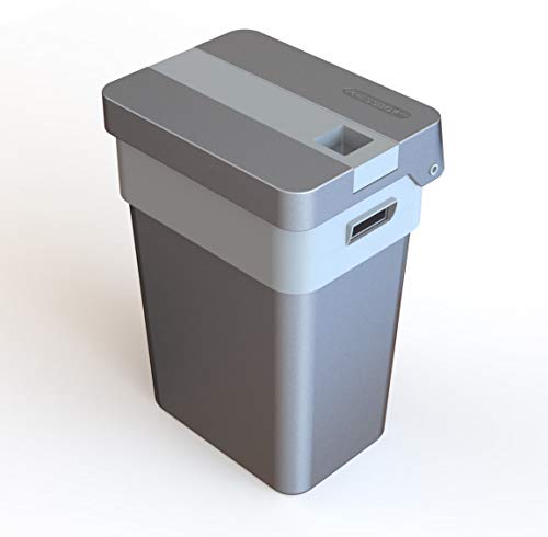 Pressboy - Mülleimer mit integrierter Pressvorrichtung - Müllpresse Haushalt, für 35 Liter Säcke (Standard) von Pressboy