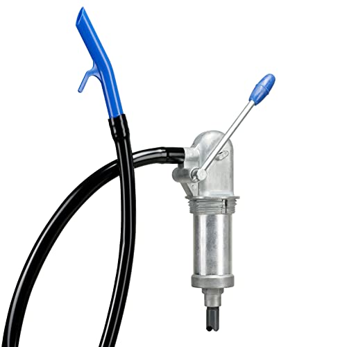 Pressol Hebelzylinderpumpe mit ZBH SRL 1200-8 l/min (für Öle bis SEA 50, selbstschmierende nicht aggresive Medien, Heizöl, Diesel, Förderleistung 0,14 l/Hub) 13030 von Pressol