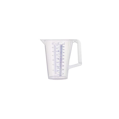 Pressol Messbecher 1 l blau bedruckte Skala Polypropylen von Pressol