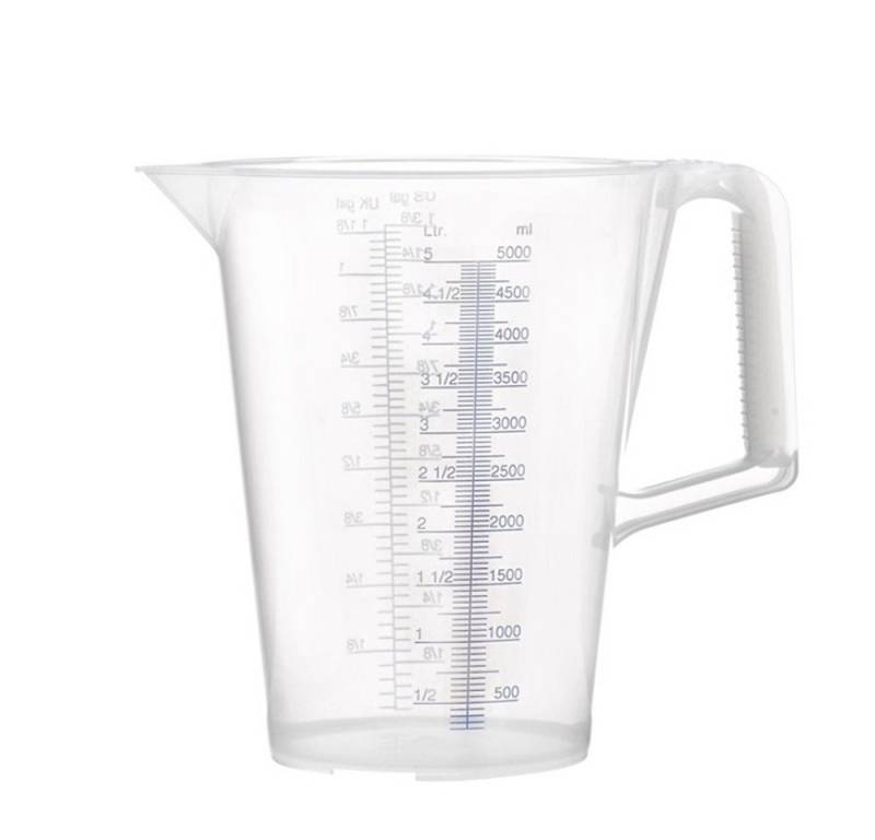 Pressol Messbecher PRESSOL 07085 Messbecher 5 l blau bedruckte Skala Polypropylen von Pressol