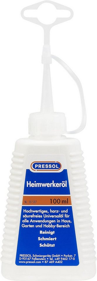 Pressol Universalöl 10597 Heimwerkeröl Universalöl 100 ml Reinigung Schmierung Schutz, 100 ml von Pressol