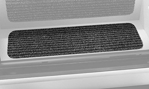 Prest-O-Fit 5-1090 Decorian Step Huggers für Wohnmobil-Landungen, schwarzer Granit, 20,3 cm. x 59,9 cm von Prest-O-Fit