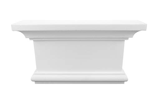 Basis/Kapitell für Pilaster | harte Acryl Außenschicht | Fassade | Barock | Außendekor | Stuck | weiß | EPS | 112 x 410 mm | PC111 Basis/Kapitell für Pilaster | harte Acryl Außenschicht | Fassade | Barock | Außendekor | Stuck | weiß | EPS | 112 x 410 mm | PC111 von Prestige Decor