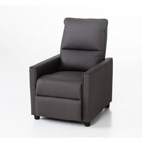 TV-Sessel Relaxsessel mit verstellbarer Relaxfunktion, gepolstert, ca.  65 x 92 x 100 cm - Braun von Prestige Home Living Indoor