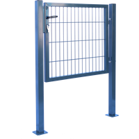 Doppelstabmatten Gartentor Anthrazit - ca. 100 x 100 cm von Prestige Home Living Outdoor