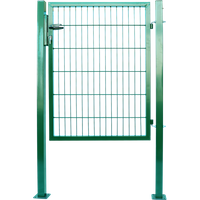 Doppelstabmatten Gartentor Moosgrün - ca. 100 x 120 cm von Prestige Home Living Outdoor