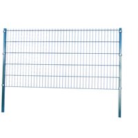 Doppelstabmattenzaun Komplett-Set, ca. 83 cm x 10 m - Moosgrün von Prestige Home Living Outdoor