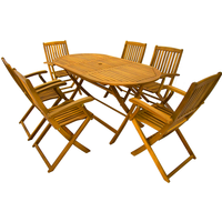 7tlg. Sitzgruppe Boston aus Akazienholz von Prestige Home Living Outdoor