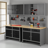 Garagenschrank 6tlg. schwarz 240 cm von Prestige Works