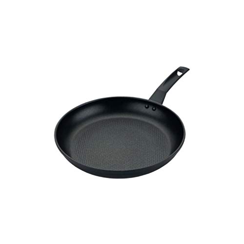 Prestige 9 X Härtere Aluminium-Antihaft-Induktions-Bratpfanne, 25 cm Durchmesser, Schwarz von Prestige