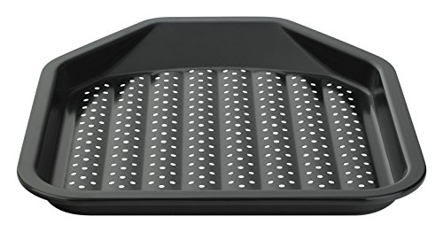 Prestige Inspire Antihaft-Chip-Tablett aus Schwerem Kohlenstoffstahl, 36 cm Länge x 30.5 cm Breite x 3 cm Höhe, Schwarz Prestige Inspire Antihaft-Chip-Tablett aus Schwerem Kohlenstoffstahl, 36 cm Länge x 30.5 cm Breite x 3 cm Höhe, Schwarz von Prestige