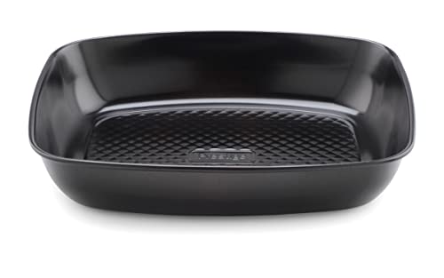 Prestige Inspire Auflaufform Groß - Bräter - Grillschale Gemüse - Antihaftbeschichtung - Robuster Kohlenstoffstahl - 34 x 30 x 6,5 cm von Prestige