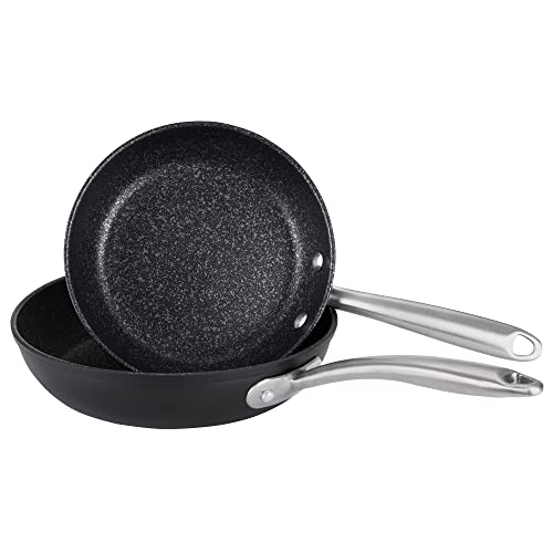 Prestige Scratch Guard 21/25cm Pfannenset Induktion – Bratpfanne mit Antihaftbeschichtung – Aluminium – Kratzfest – Ofen- & Spülmaschinenfest – Kochgeschirr Set Schwarz – 10 Jahre Garantie Prestige Scratch Guard 21/25cm Pfannenset Induktion – Bratpfanne mit Antihaftbeschichtung – Aluminium – Kratzfest – Ofen- & Spülmaschinenfest – Kochgeschirr Set Schwarz – 10 Jahre Garantie von Prestige