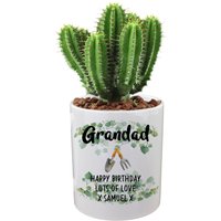 Personalisiertes Happy Birthday Design Keramik Topf von PrestigeGiftware