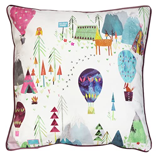 Prestigious Textiles Away We Go Polyester Filled Cushion, Cotton, Candyfloss von Prestigious Textiles