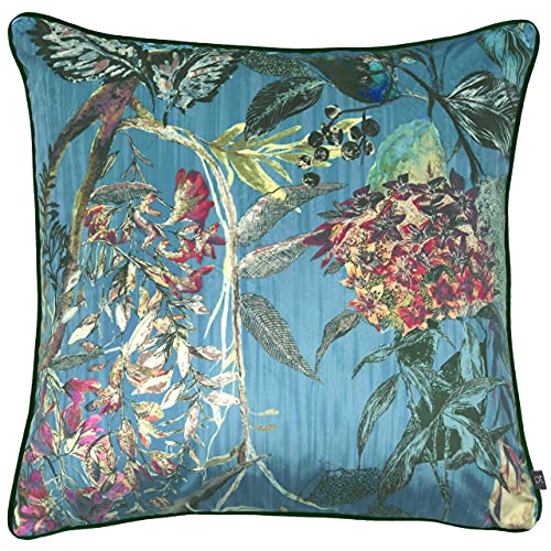 Prestigious Textiles Botaniker Kissenbezug, Polyester, Peacock von Prestigious Textiles