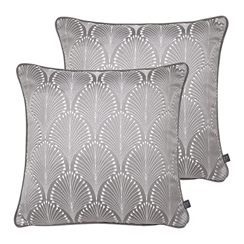 Prestigious Textiles Boudoir Kissen, Polyester, Chrom, 43 x 43cm, 2 von Prestigious Textiles