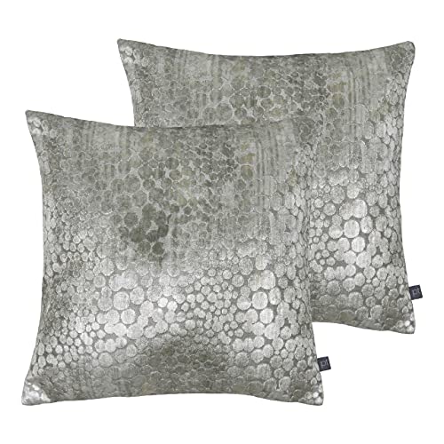 Prestigious Textiles Denkmal Twin Pack-Feder gefüllte Kissen, Polyester, Stein, 43 x 43cm, 2 von Prestigious Textiles