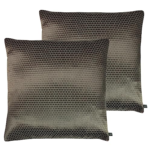 Prestigious Textiles Emboss Metallic Polyester Filled Cushion - Twin Pack von Prestigious Textiles