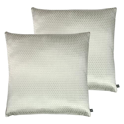 Prestigious Textiles Emboss Metallic Feather Filled Cushion - Twin Pack von Prestigious Textiles