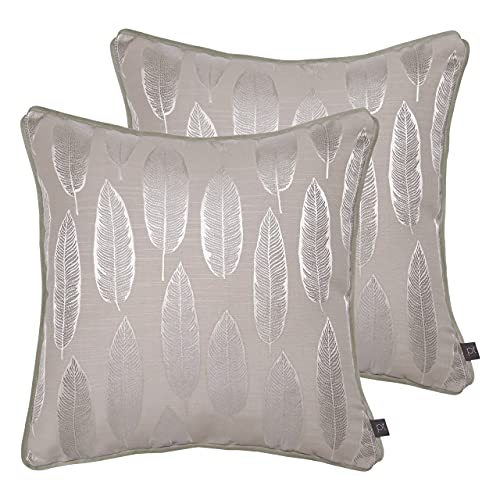 Prestigious Textiles Quill Polyester gefüllte Kissen (Twin Pack), Rosewood, 43 x 43cm, 2 von Prestigious Textiles