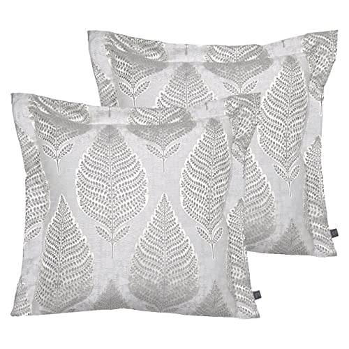 Prestigious Textiles Schatzpolyester gefüllte Kissen (Twin Pack), Baumwolle, Pearl, 50 x 50cm, 2 von Prestigious Textiles