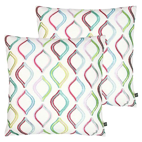 Prestigious Textiles Spinning Top Polyester Filled Cushions Twin Pack von Prestigious Textiles