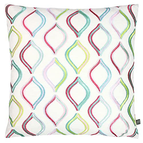Prestigious Textiles Spinning Top Polyester gefülltes Kissen, Rainbow, 50 x 50cm von Prestigious Textiles