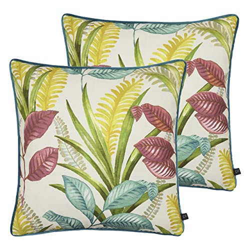 Prestigious Textiles Sumba Polyester gefüllte Kissen (Twin Pack), Rhumba, 50 x 50cm, 2 von Prestigious Textiles