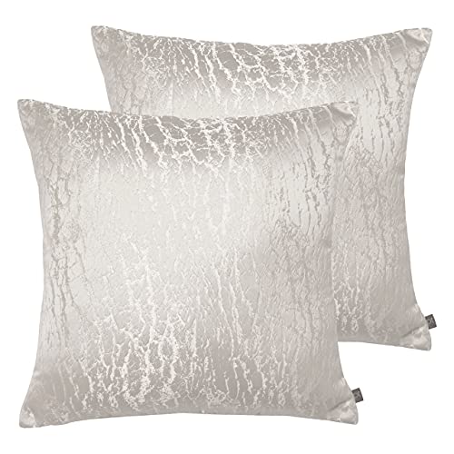 Prestigious Textiles Weiler Twin Pack-Feder gefüllte Kissen, Polyester, Alabaster, 50 x 50cm, 2 von Prestigious Textiles