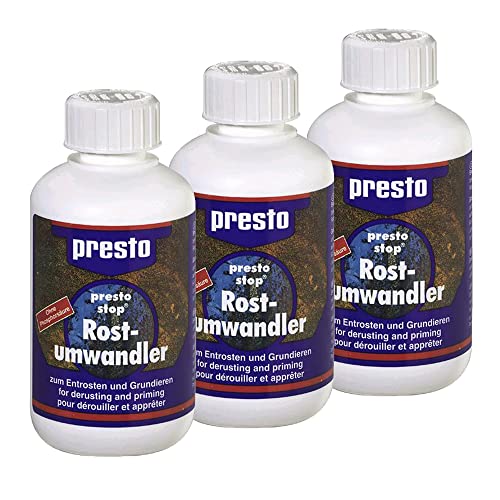 PRESTO 3x 250ml Stop Rostumwandler von Presto