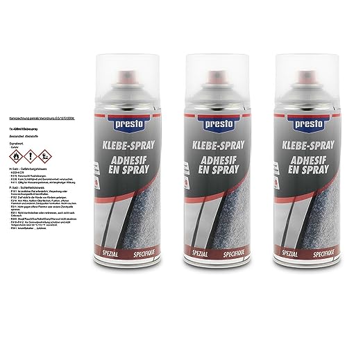 PRESTO 3x 400ml Klebespray von Presto