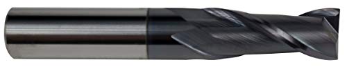 Presto 319083.0 Vollkarbid-Schaftfräser, 2 Nuten, 3,00 mm Durchmesser, 50 mm Länge, 8 mm Nutlänge von Presto