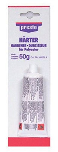 Presto 499191 HÄRTER FÜR Polyester-SPACHTEL SELBSTENTFÄRBEND ROT 70 g LOSE von Presto