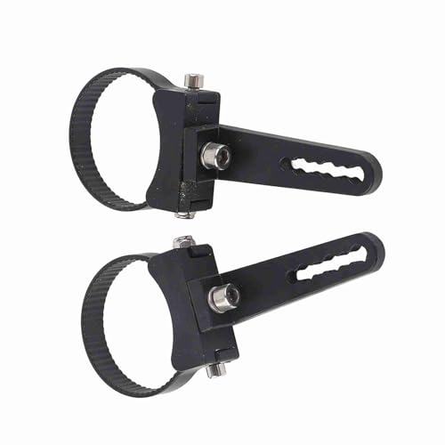 Pretfy 1 "-3" Aluminiumrohr Bullenrollbalkenhalterung Klemmen für LED-Auto-LKW-Offroad-Arbeitslichter (2,5 Zoll) von Pretfy
