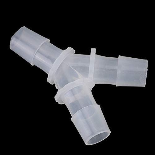 Pretfy 10pcs Softschlauchanschläge Y -Typ Anschluss, Aquarium -Fischtankluftpumpe 3 Wege (6,4 mm) von Pretfy