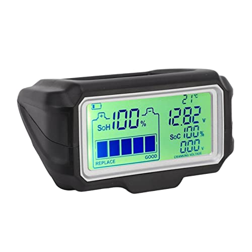 Pretfy 12 -V -LED Batterie Tester Zuverlässige Kit Gesundheit mit Hintergrundbeleuchtung HUD für Gebaute Monitor Fuse Cars Trucks Analysator Lade Yachten LCD Bildschirmlast Ladung von Pretfy