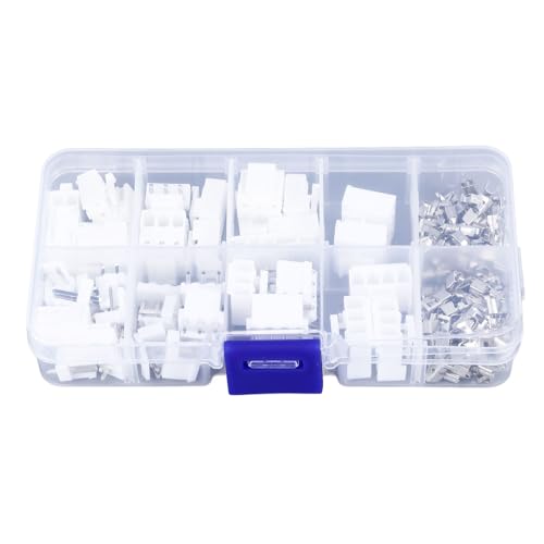 Pretfy 120pcs VH3.96 Anschlusskit, Sturdehäuser -Stecker -Stecker Steckdosen Klemme Block Kit für die Elektronikreparatur, Projekte, Tragbare Speicherbox Pretfy 120pcs VH3.96 Anschlusskit, Sturdehäuser -Stecker -Stecker Steckdosen Klemme Block Kit für die Elektronikreparatur, Projekte, Tragbare Speicherbox von Pretfy