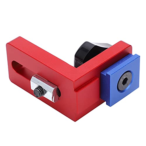 Pretfy 30 Typ Gehrungsstrecke Stop Router, Aluminiumlegierung Holzbearbeitungsanschluss, Langlebig von Pretfy