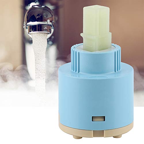 Pretfy 35/40 -mm -Keramikpatronen Wassermischer Wasserhahn Wasserhahnventil, Blau (35 mm Durchmesser) von Pretfy