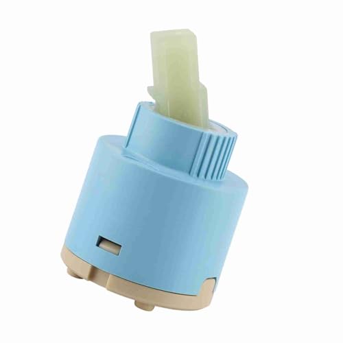 Pretfy 35/40 -mm -Keramikpatronen Wassermischer Wasserhahn Wasserhahnventil, Blau (40 mm Durchmesser) von Pretfy